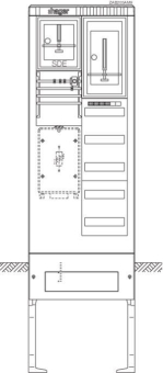 Hager Straßenbeleuchtungs-     ZAB205AM9 
