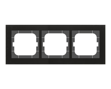 MDT BE-GTR363S.01S Glasrahmen 3fach 