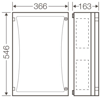 HENS ENYSTAR-Leergehäuse FP      FP 0411 