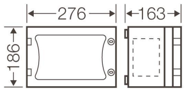 HENS ENYSTAR-Leergehäuse FP      FP 0121 