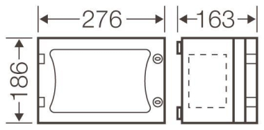 HENS ENYSTAR-Leergehäuse FP      FP 0121 
