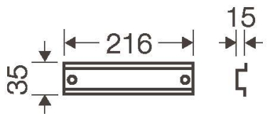 HENS ENYSTAR-Tragschiene für    FP TS 27 