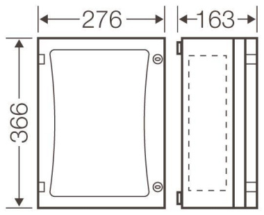 HENS ENYSTAR-Leergehäuse FP      FP 0211 