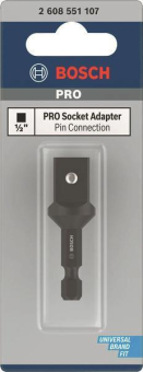 Bosch Adapter Steckschlüssel- 2608551107 