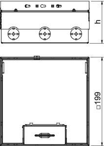 OBO UDHOME4 2V UT U Bodentank komplett m 