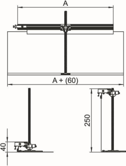 OBO OKA-G20040240FBL Abzweig links 