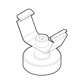 LED2WORK Federklemme m.Magnet  210200-08 