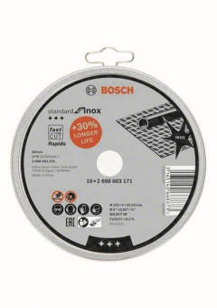 Bosch Trennscheibe gerade     2608603255 