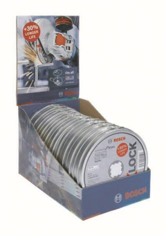 Bosch X-LOCK Trennscheibe Dose 125mm 