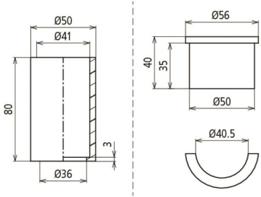 Dehn 107399 RED D40  RED D40 V2A DBS VBS 