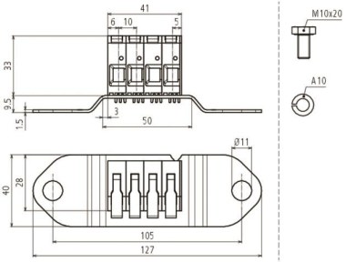 Dehn 472497 PAS EX CC Push-in  PAS EX CC 