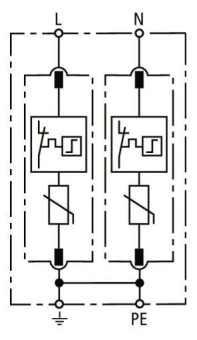 DEHN ÜS-Ableiter DEHNguard M DG M TN 150 