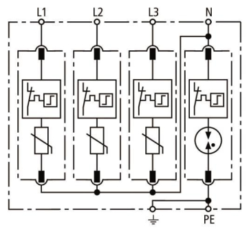 DEHN Überspannungsableiter   DG M TT 150 