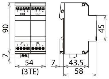 DEHN Üs-Ableiter                  918401 