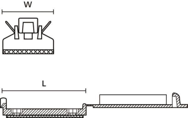 Hellermann FKH30A-PA66HIR-BK(100) 