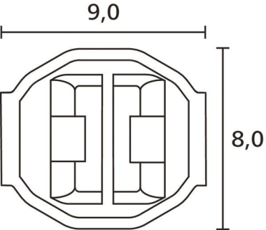 Hellermann ClosuresBlackATS3080-PA66HSUV 