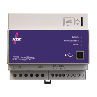 NZR M-Bus Datenlogger MLogPro f.25  5125 