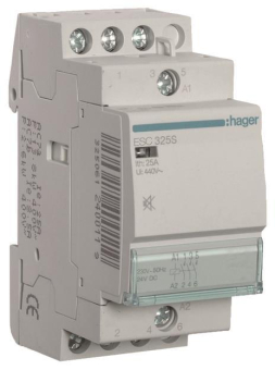 Hager Installationsschütz 25A    ESC325S 