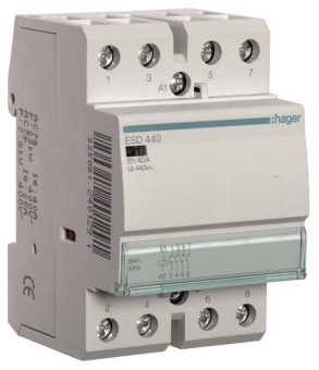 Hager Installationsschütz 40A     ESD440 