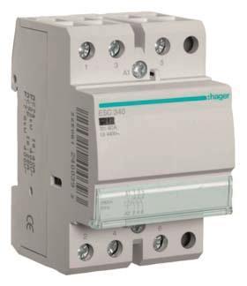 Hager Installationsschütz 40A     ESC340 