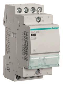 Hager Installationsschütz 25A     ESC426 