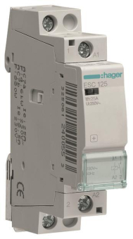 Hager Installationsschütz 25A     ESC125 