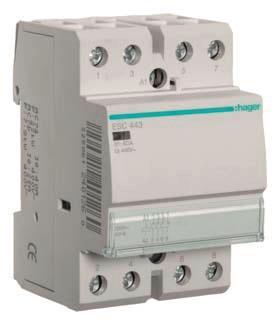 Hager Installationsschütz 40A     ESC443 