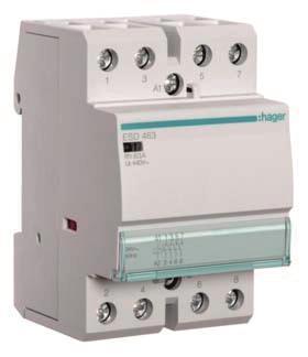 Hager Installationsschütz 63A     ESD463 