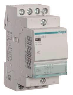 Hager Installationsschütz 25A    ESC428S 
