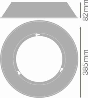 LEDV HB VAL REFLECTOR 150W 80DEG SI 