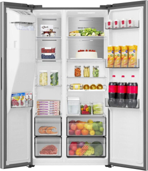 Hisense RS5P528STIC inox Side by Side 