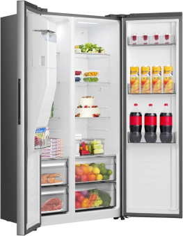 Hisense RS5P528STIE inox Side by Side 