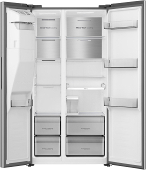 Hisense RS5P528STIC inox Side by Side 