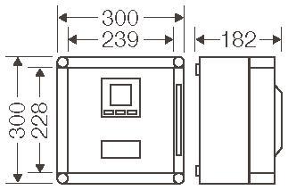Hensel Mi mit Messgerät 96x96    Mi 2231 