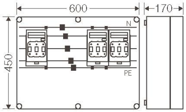 Hensel Mi-NH-Sicherungslast-     Mi 6632 