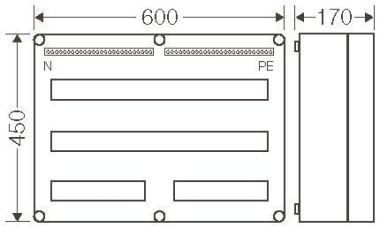 Hensel Mi-Automatengehäuse 80    Mi 1684 