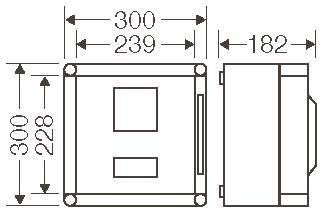 Hensel Mi für Messgerät 96x96    Mi 2230 