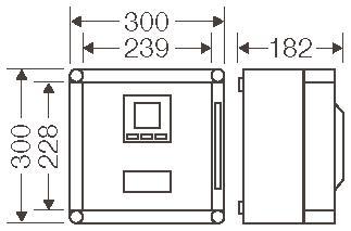 Hensel Mi mit Messgerät 96x96    Mi 2231 