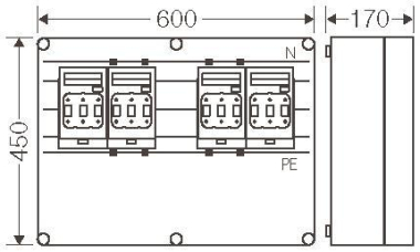 Hensel Mi-NH-Sicherungslast-     Mi 6642 