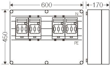 Hensel Mi-NH-Sicherungslast-     Mi 6642 