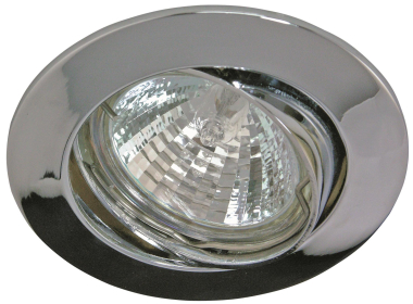 RUTEC Einbaustrahler chrom     ALU5535-4 