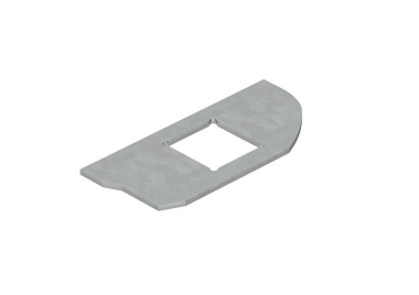 OBO MPRM2 1LE Montageplatte m.1xLochbild 