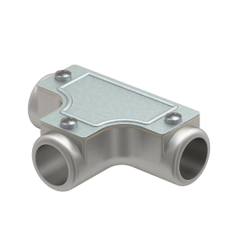 OBO SKT40W ALU Kontroll-T-Stück 