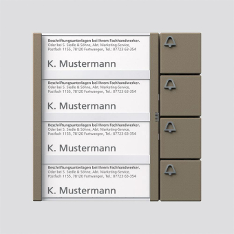 SIED Bus-Tasten-Modul BTM  BTM 650-04 BG 