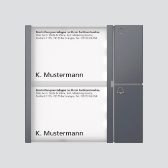 Siedle TM 612 2 AG Tasten    TM 612-2 AG 