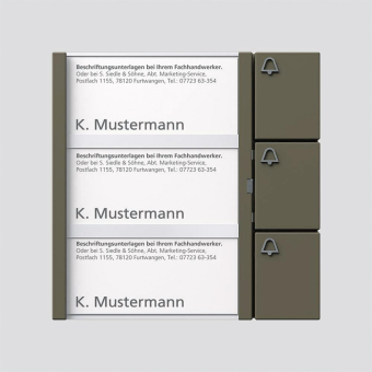 SIED Tasten-Modul              TM612-3GM 