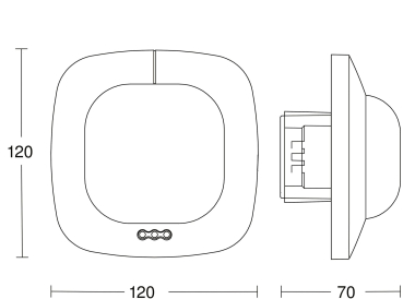 STEIN PRAESENZMELDER IR QUATTRO HD COM1 