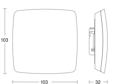 STEIN PRAESENZMELDER TRUE PRESENCE KNX 