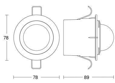 STEINEL UP-Bewegungsmelder 8m 034733 