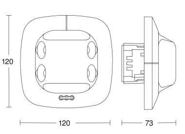 STEIN PRAESENZMELDER HF 360 KNX  079536 